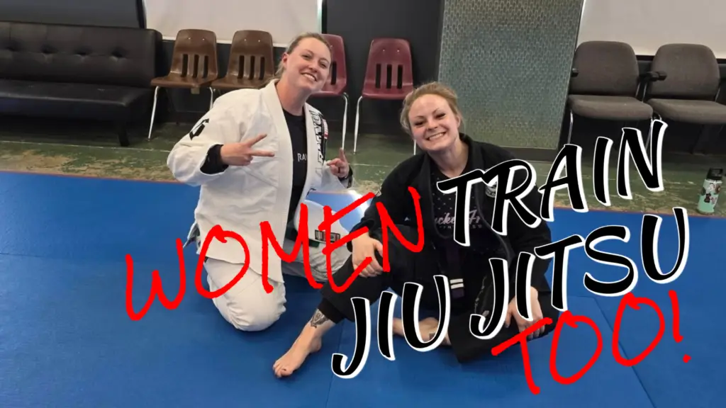 Women practicing Brazilian Jiu Jitsu at Frequency Martial Arts in Bloomington, IL, building confidence, strength, and self-defense skills.