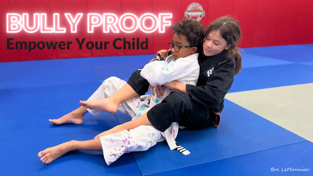 Children practicing Brazilian Jiu Jitsu at Frequency Martial Arts in Bloomington, IL, learning discipline, confidence, and self-defense.